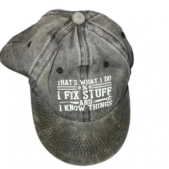 Baseball Cap with Funny  Saying - Picture 2 of 3